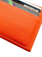 Küçük Boy Spor İnce Kadın Kartlık & Cüzdan | Turuncu - Görsel 4