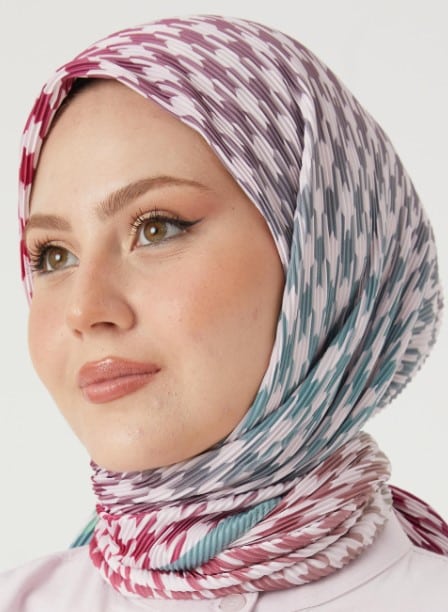 fusya-on-yakin-gradyan-kaz-ayagi-piliseli-esarp piliseli eşarp