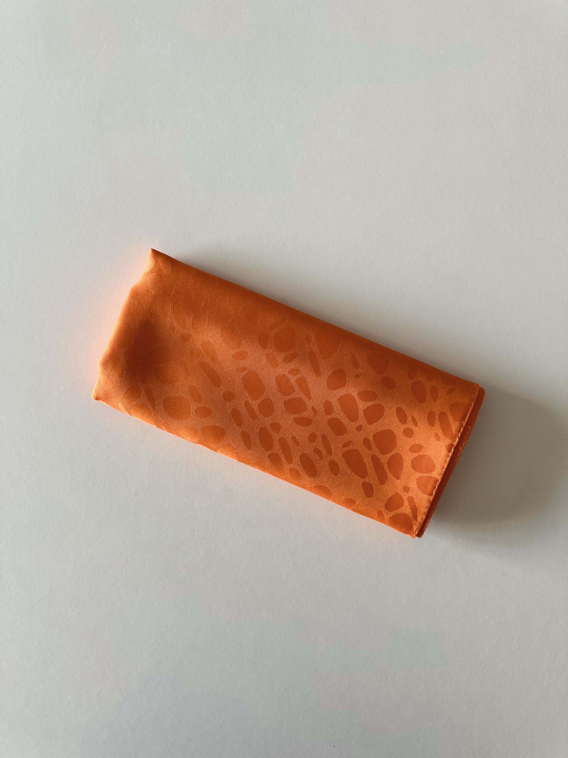 turuncu-damla-desen-ipeksi-jakar-sal jakar şal