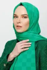 Benetton, Dama Desen İpeksi Jakar Şal